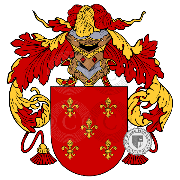 Coat of arms of family Lago