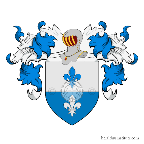 Brasão da família Montini (Castelfranco , Asolo)
