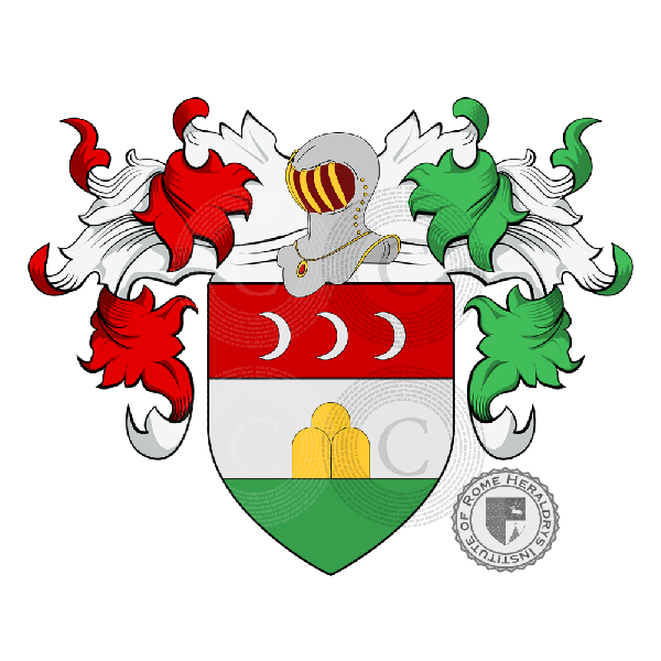Wappen der Familie Montini (Bologna)