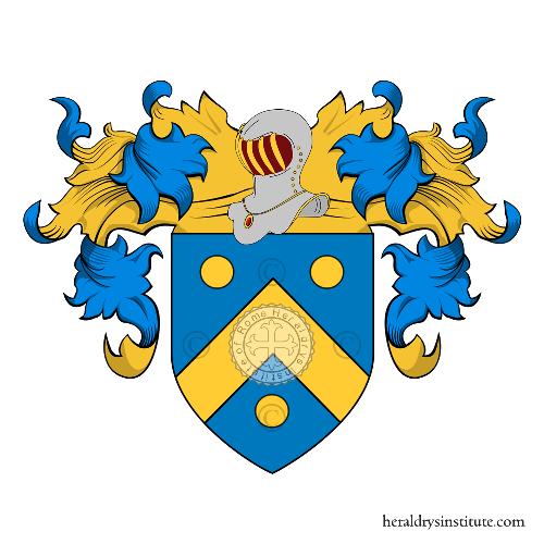 Coat of arms of family Mantovani