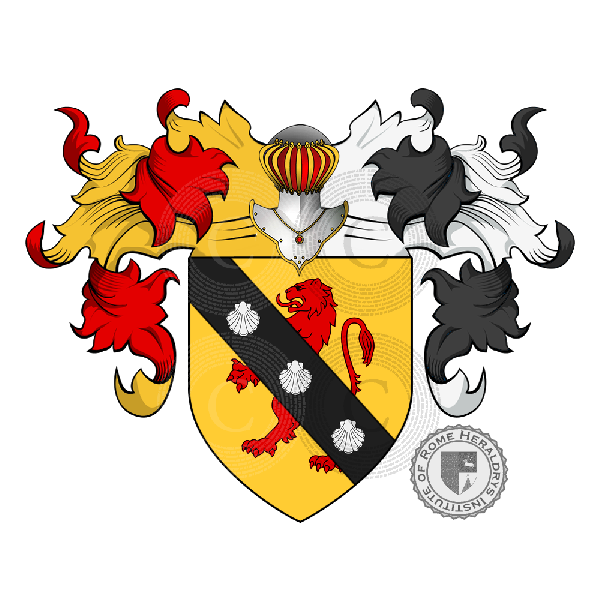Coat of arms of family Caumon