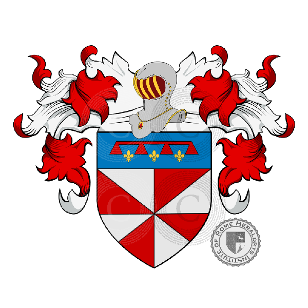 Escudo de la familia Parenti (Emilia)   ref: 16320