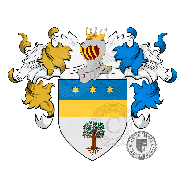 Coat of arms of family Olivieri