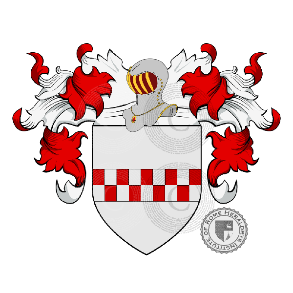Coat of arms of family Beltrame