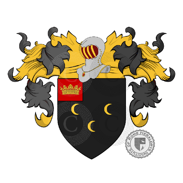 Coat of arms of family Hodges