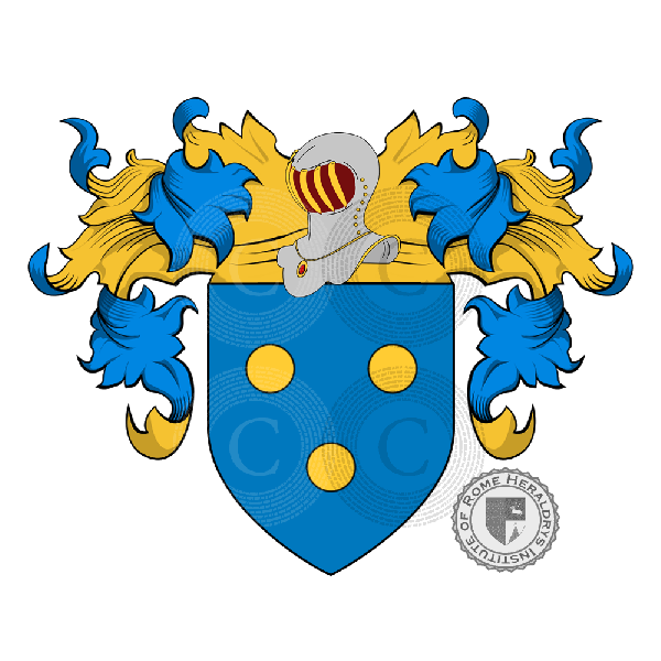 Coat of arms of family Bossuet