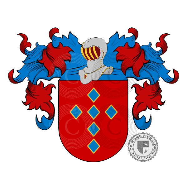 Coat of arms of family Dantas