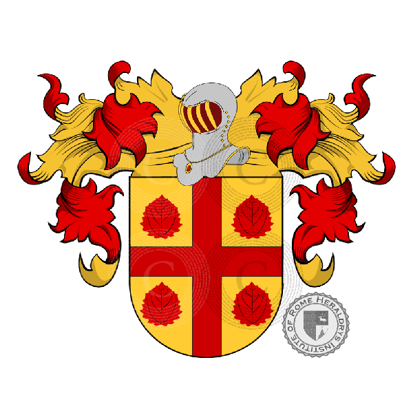 Coat of arms of family Xavier