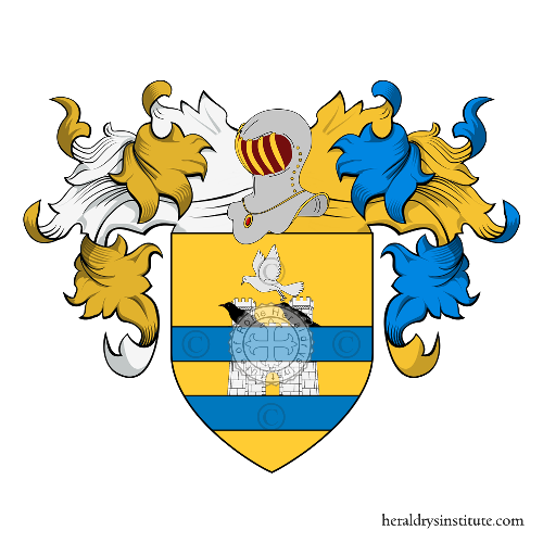 Coat of arms of family Colombera