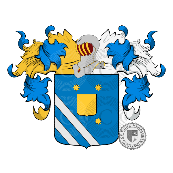 Escudo de la familia Scuderi, Scudero o Scudieri