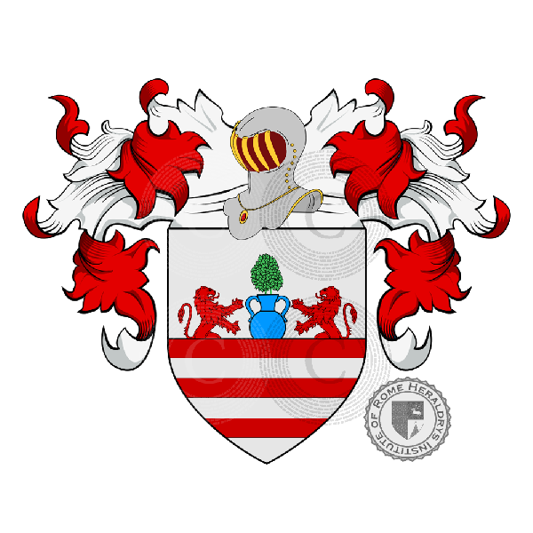 Coat of arms of family Salvioni