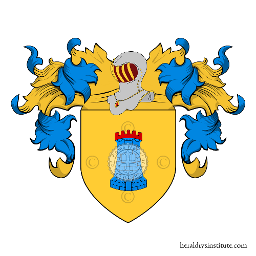 Coat of arms of family Guardia (Della)