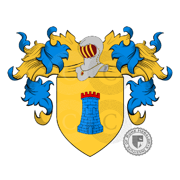Escudo de la familia Guardia (Della)