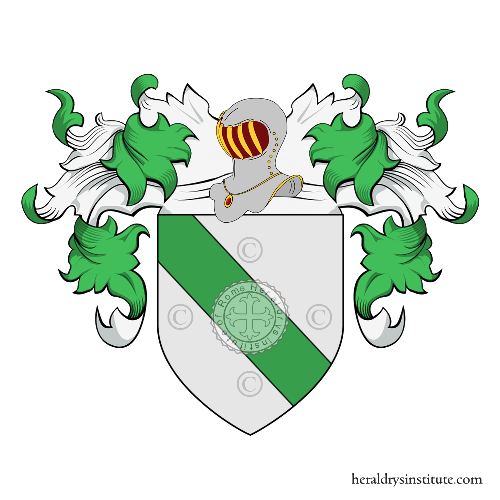 Coat of arms of family Sacco (Verona)