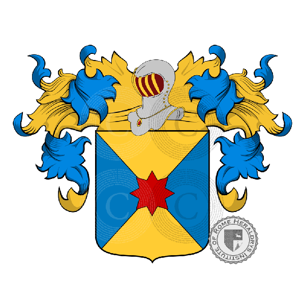 Coat of arms of family Mandrioli