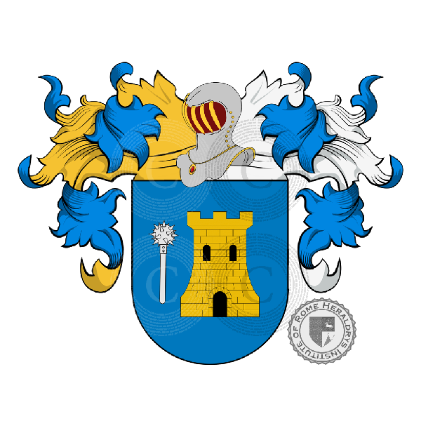 Coat of arms of family Arosa