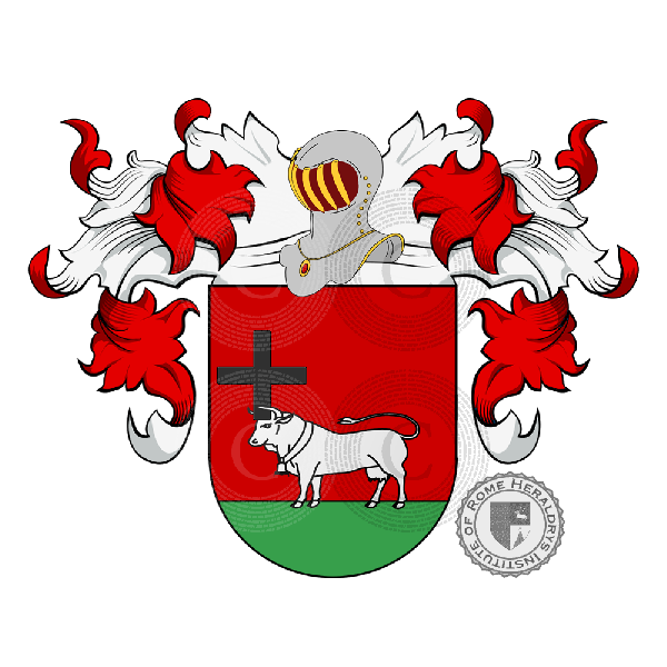 Coat of arms of family Baptista