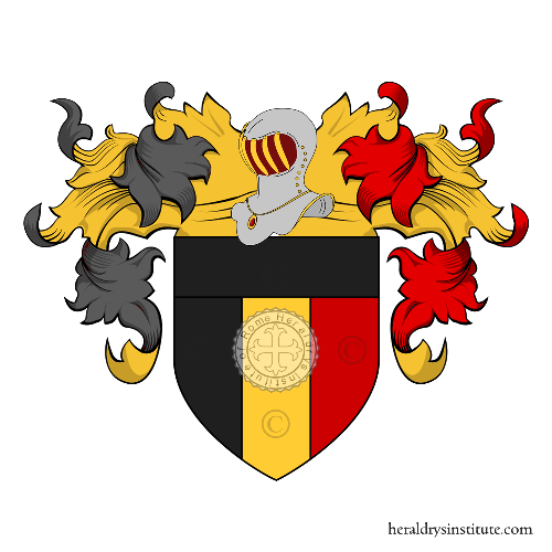 Coat of arms of family Calderari o Calderaro (Verona)