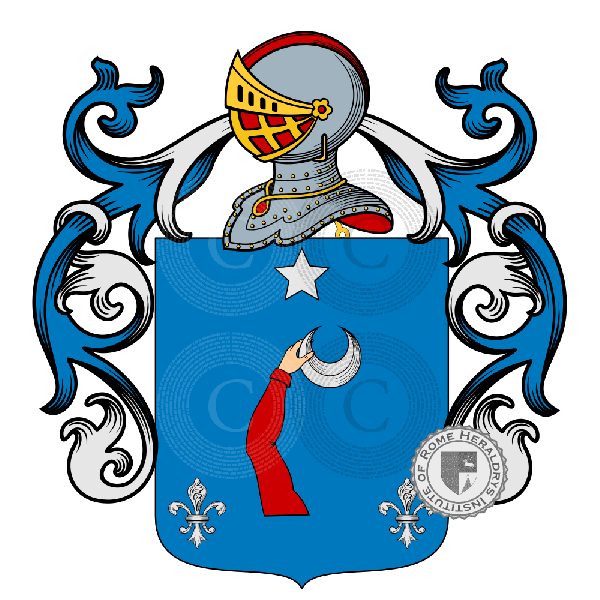 Coat of arms of family Bellini, Bellinato