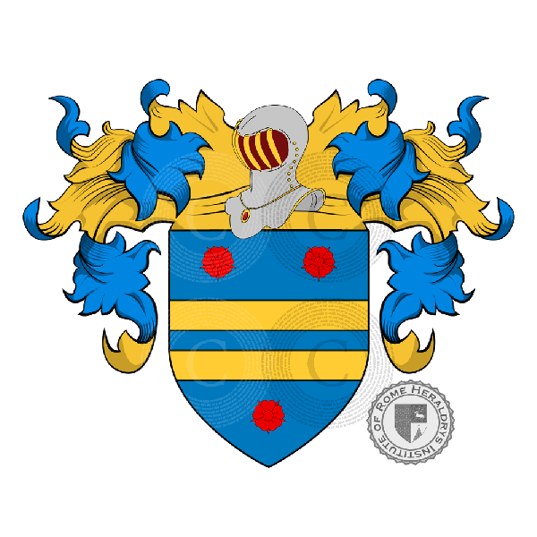 Coat of arms of family Zaccone