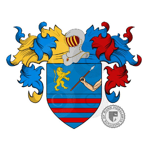 Coat of arms of family Zerella