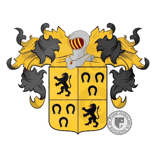 Coat of arms of family Rolly