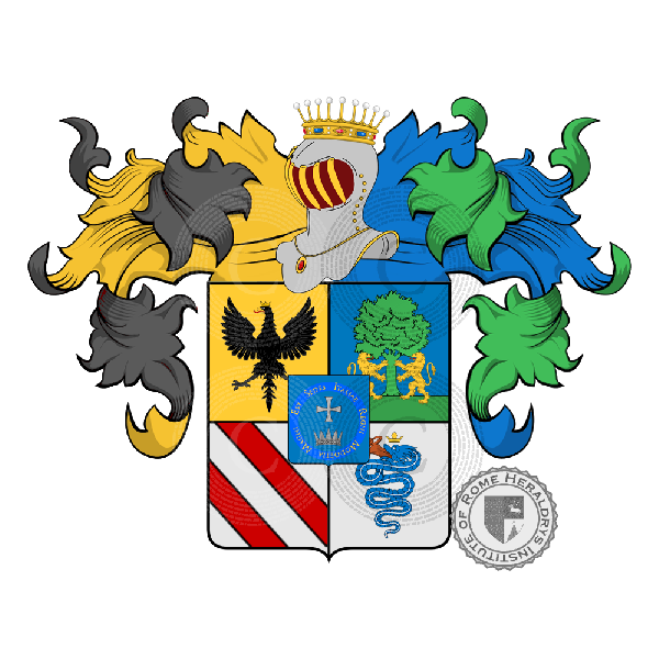 Coat of arms of family Tonziello