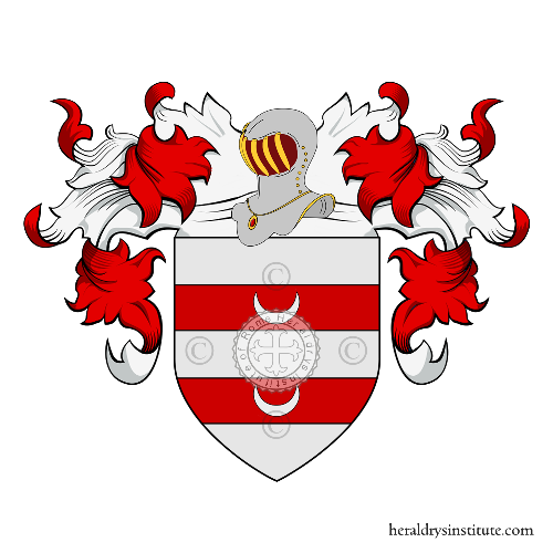 Coat of arms of family Lunardi