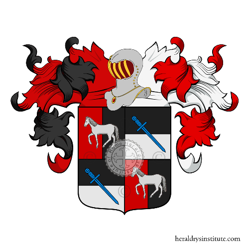 Escudo de la familia Cavalli (Brescia)