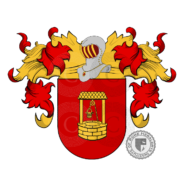 Coat of arms of family Castaña