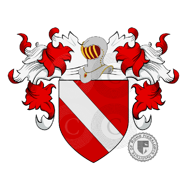 Coat of arms of family Ghidella