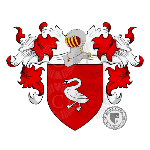 Coat of arms of family Pichot de  Trémen  (Bretagne)