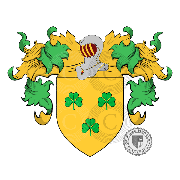 Coat of arms of family Pichot du Mézeray (Bretagne)