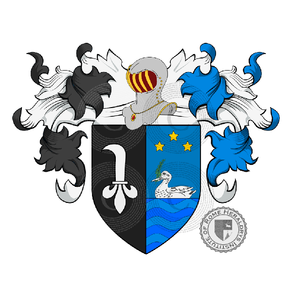 Wappen der Familie Ronci, Runci o Runcini   ref: 16607