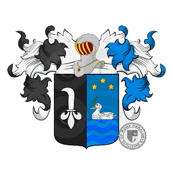 Wappen der Familie Ronci, Runci o Runcini   ref: 16608