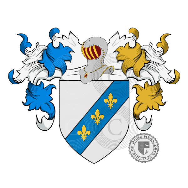 Coat of arms of family Guazzelli (Castiglione di Garfagnana)
