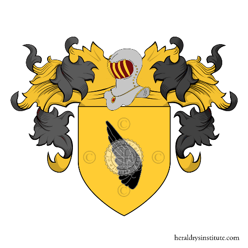 Coat of arms of family Feretti o Ceretti