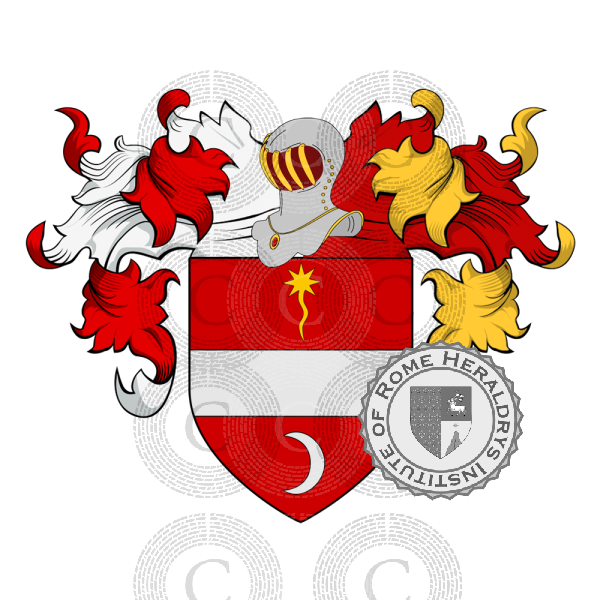Coat of arms of family Franceschini