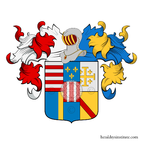 Coat of arms of family Angio