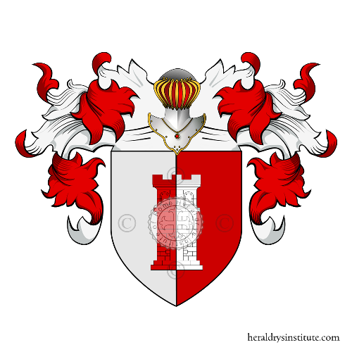 Coat of arms of family Susa