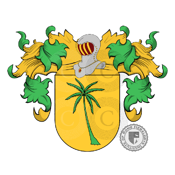 Coat of arms of family Nunes