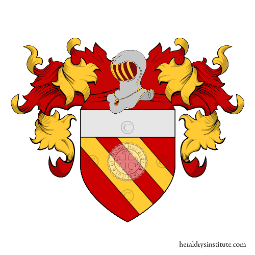 Coat of arms of family Melo o Melo-Lupi (Venezia)