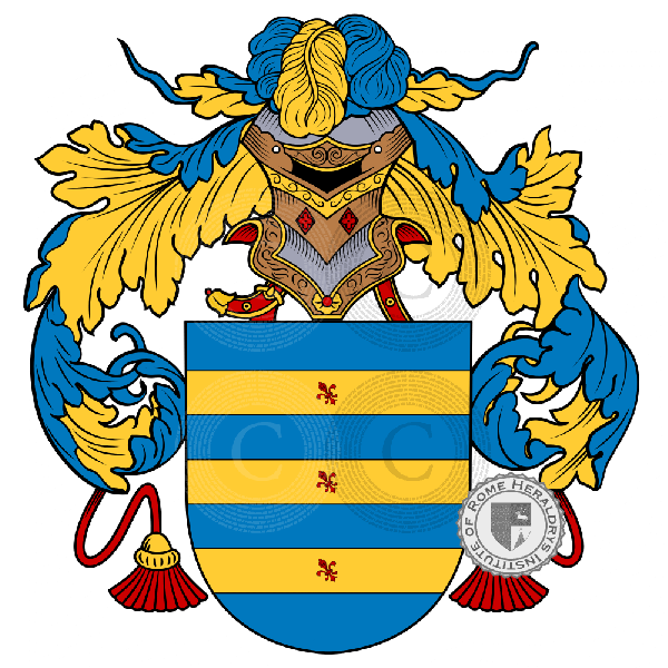 Coat of arms of family Rabello
