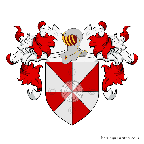 Coat of arms of family Amori (Bretagne, Sicilie)