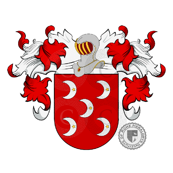 Wappen der Familie Rubino   ref: 16724