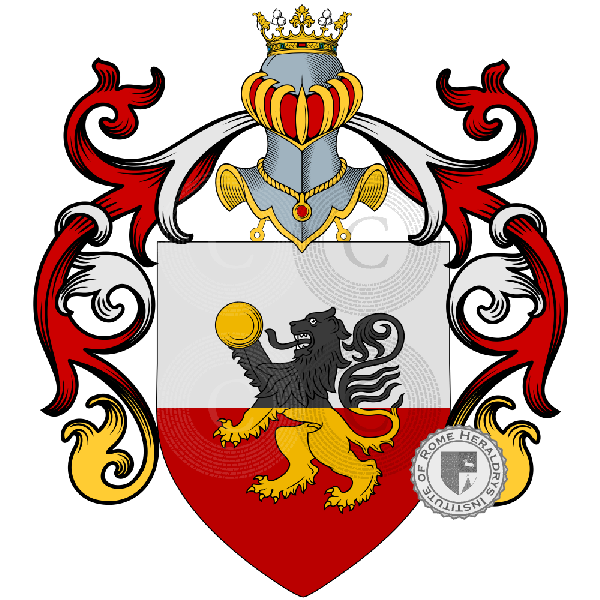 Coat of arms of family Messana  o Messina