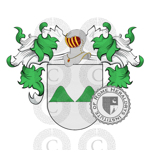 Coat of arms of family Marcia