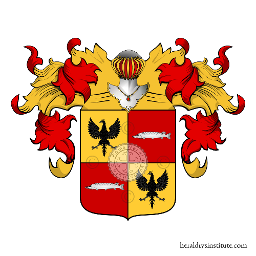 Escudo de la familia Olgiati (Lombardia)   ref: 16744