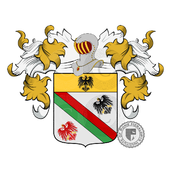 Coat of arms of family Olgiati (Roma)