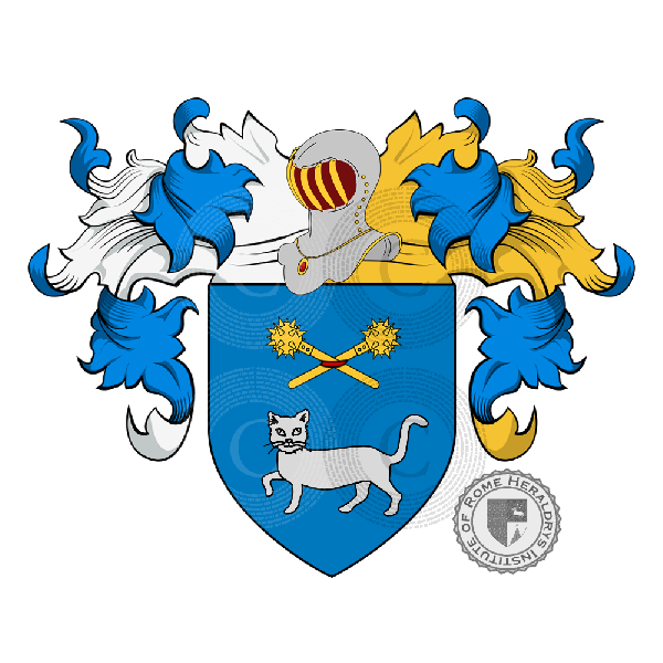 Wappen der Familie Bonotti Ugolini , Bonotti, Bonotto